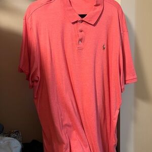 Ralph Lauren Men's Polo Shirt in Coral